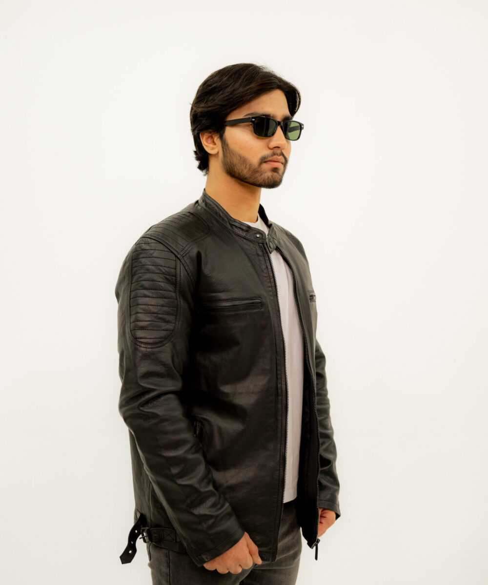 Biker leather Jacket - Image 2