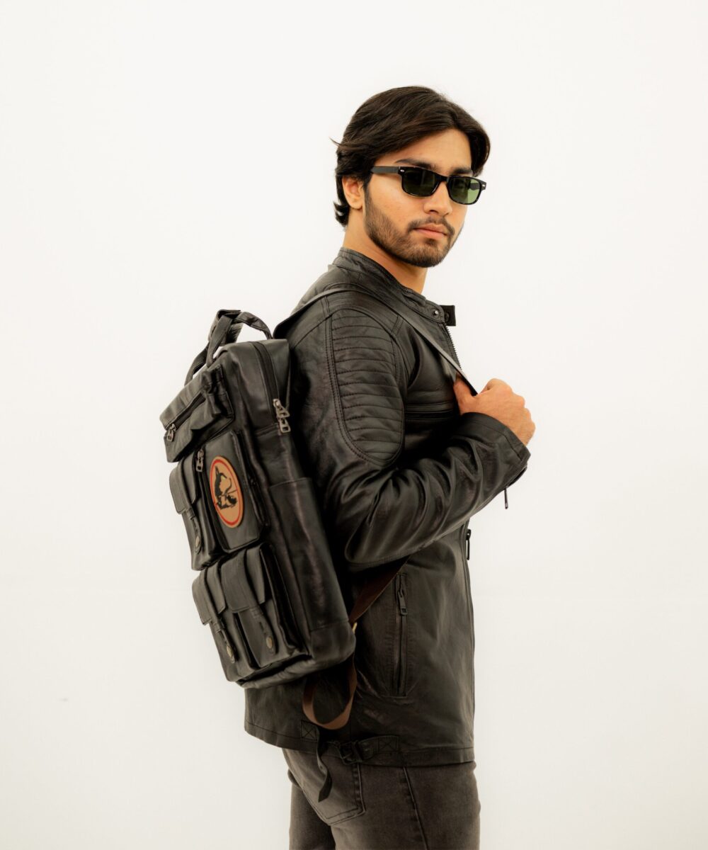 Biker leather Jacket