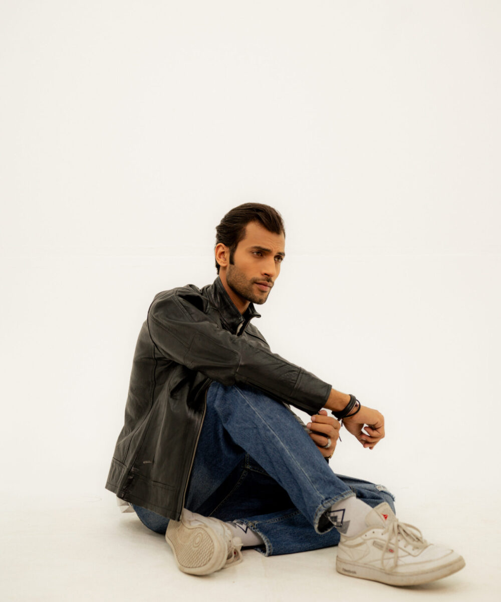 Snap-Collar Leather Jacket - Image 2
