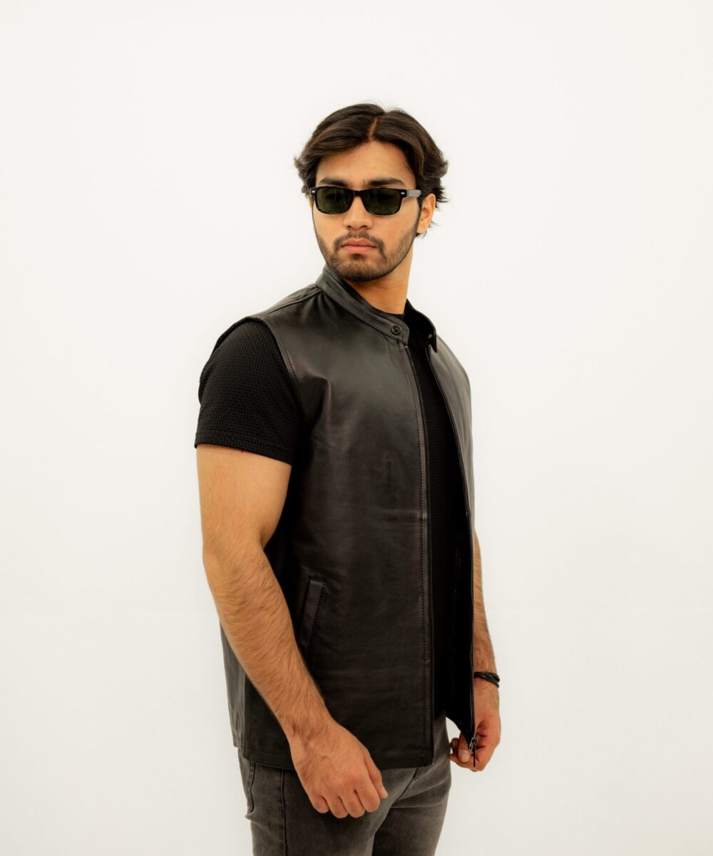 Classic Biker Leather Jacket