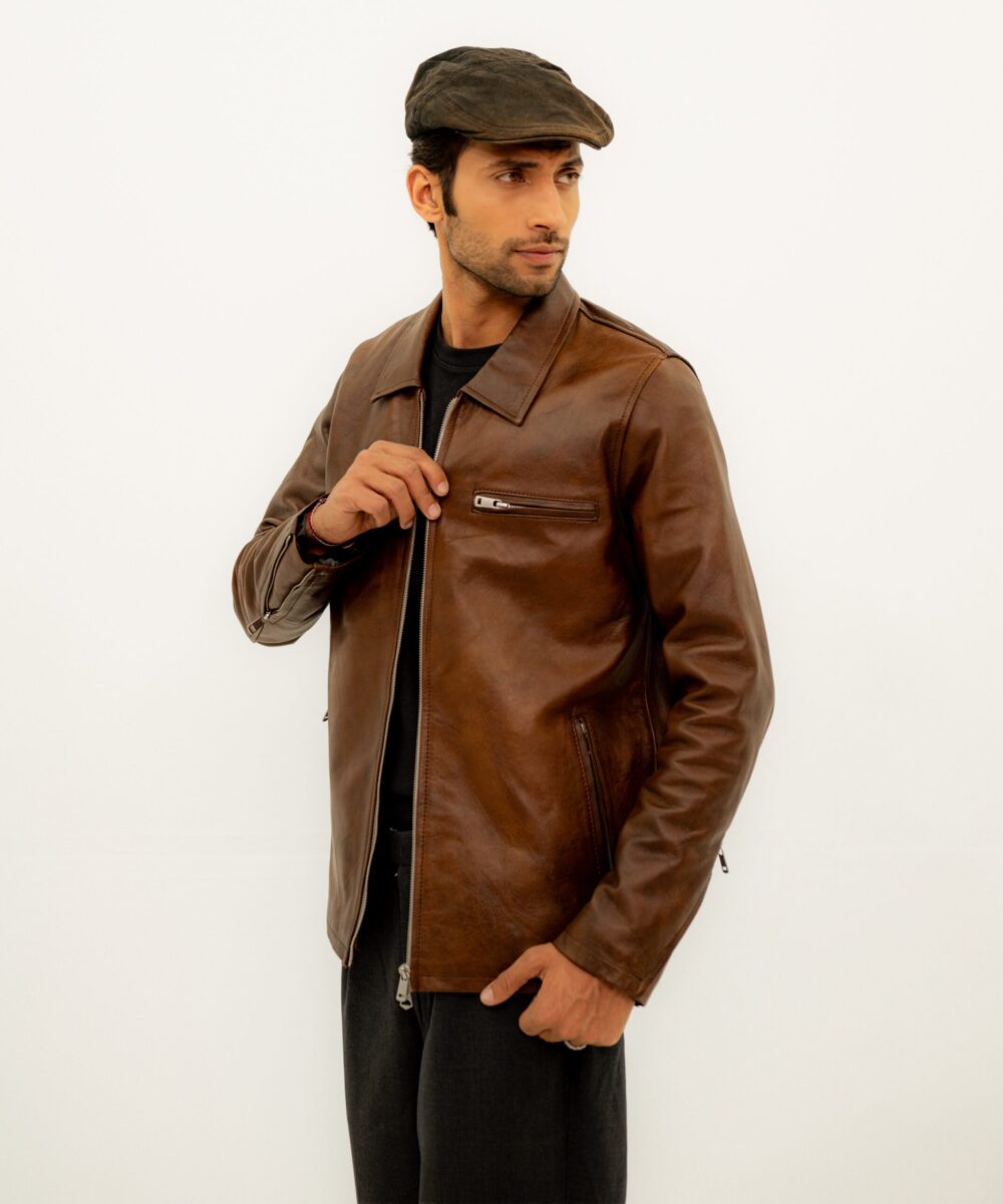 Brown Leather Jacket