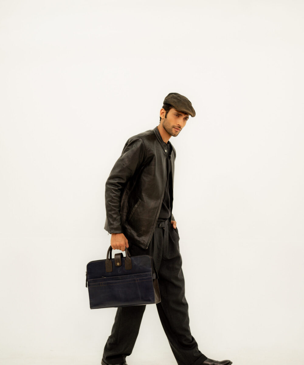 Black Moto-Style Jacket - Image 7