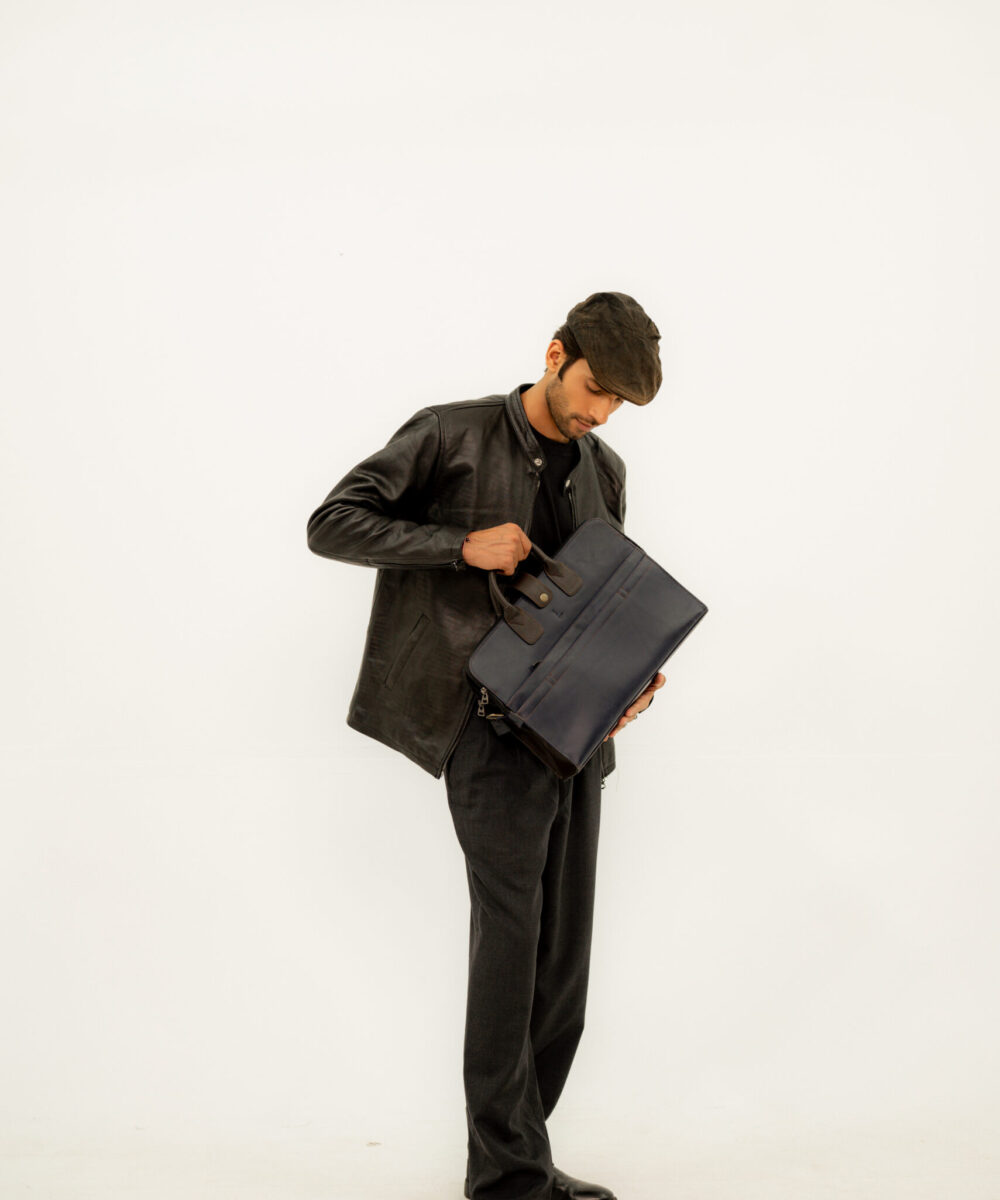 Black Moto-Style Jacket - Image 6
